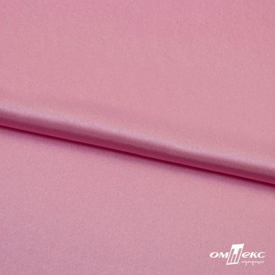Поли креп-сатин 15-2216, 125 (+/-5) гр/м2, шир.150см, цвет розовый - купить в Балаково. Цена 155.57 руб.