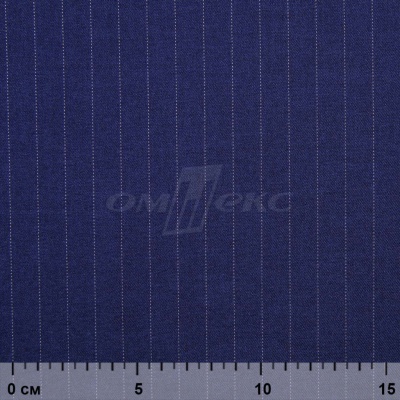 Костюмная ткань "Жаклин", 188 гр/м2, шир. 150 см, цвет тёмно-синий - купить в Балаково. Цена 426.49 руб.