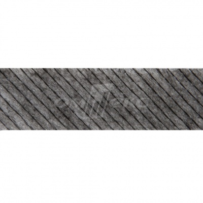 KQ217N -прок.лента нитепрошивная по косой 15мм графит 100м - купить в Балаково. Цена: 2.24 руб.