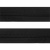 Рулонная молния с покрытием PVC спираль тип 3 (упак.270м) -черная с полосой СВО - купить в Балаково. Цена: 12.74 руб.