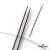 Спицы для вязания металлические d-2.5 мм круговые на тросике 53 см - купить в Балаково. Цена: 53.90 руб.