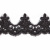 Сутажное кружево «Алансон»  на сетке (бисер) XDH3235, шир.60 мм, (уп. 9,14 м ), цв.-черный - купить в Балаково. Цена: 2 134.73 руб.