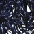 Шнурки #107-19, круглые 130 см, двухцветные цв.тём.синий/белый - купить в Балаково. Цена: 22.14 руб.