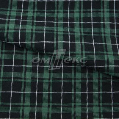 Ткань костюмная Клетка 25577, т.зеленый/зеленый./ч/бел, 230 г/м2, шир.150 см - купить в Балаково. Цена 539.74 руб.