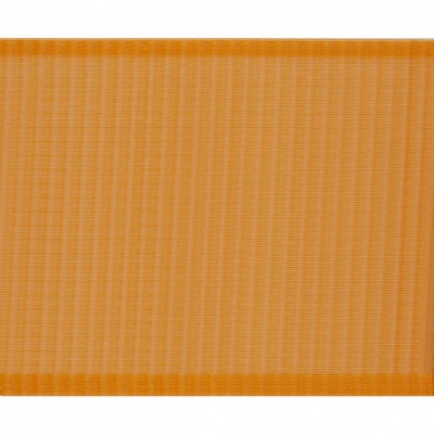 Лента капроновая "Гофре", шир. 110 мм/уп. 50 м, цвет оранжевый - купить в Балаково. Цена: 26.93 руб.