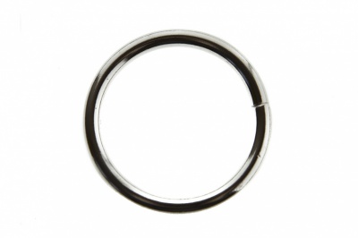 Кольцо металлическое d-3 х 32 мм, цв.-никель - купить в Балаково. Цена: 3.92 руб.
