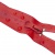 Молния водонепроницаемая PVC Т-7, 90 см, разъемная, цвет (820) красный - купить в Балаково. Цена: 61.18 руб.