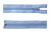 Спиральная молния Т5 351, 40 см, автомат, цвет св.голубой - купить в Балаково. Цена: 13.03 руб.