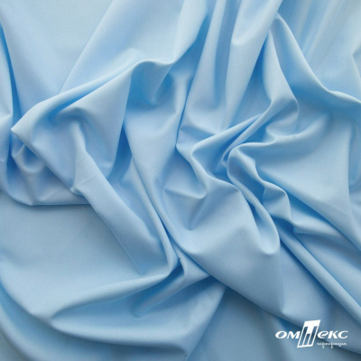 Ткань сорочечная Илер 100%полиэстр, 120 г/м2 ш.150 см, цв.голубой - купить в Балаково. Цена 290.24 руб.