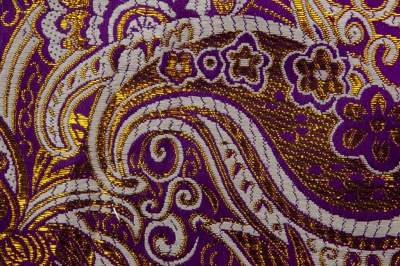 Ткань костюмная жаккард №9, 140 гр/м2, шир.150см, цвет фиолет - купить в Балаково. Цена 387.20 руб.