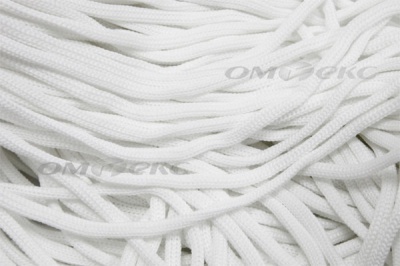 Шнур Т-02 (4с2) мелкое плетение 4мм 100 м белый - купить в Балаково. Цена: 2.50 руб.