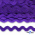 Тесьма вьюнчик 0381-0050, 5 мм/упак.33+/-1м, цвет 9530-фиолетовый - купить в Балаково. Цена: 107.26 руб.