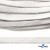 Шнур плетеный d-8 мм плоский, 70% хлопок 30% полиэстер, уп.85+/-1 м, цв.1018-белый - купить в Балаково. Цена: 735 руб.
