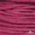 Шнур плетеный d-6 мм, 70% хлопок 30% полиэстер, уп.90+/-1 м, цв.1068-фуксия - купить в Балаково. Цена: 588 руб.