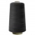 Швейные нитки (армированные) 28S/2, нам. 2 500 м, цвет чёрный - купить в Балаково. Цена: 139.91 руб.