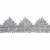 Тесьма металлизированная 0384-0240, шир. 40 мм/уп. 25+/-1 м, цвет серебро - купить в Балаково. Цена: 490.74 руб.