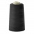 Нитки швейные 100% полиэстер 40/2, (3200 ярд), первый сорт, черные - купить в Балаково. Цена: 86.79 руб.