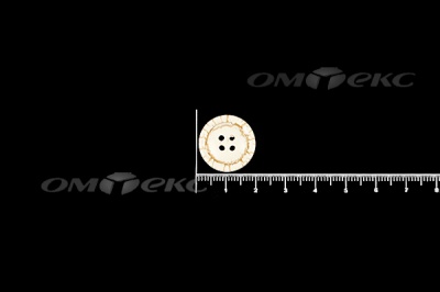 Пуговица деревянная круглая №33 (18мм) - купить в Балаково. Цена: 2.55 руб.
