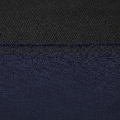 Ткань костюмная 26150 2009, 214 гр/м2, шир.150см, цвет т.синий - купить в Балаково. Цена 362.24 руб.