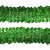 Тесьма с пайетками D4, шир. 30 мм/уп. 25+/-1 м, цвет зелёный - купить в Балаково. Цена: 1 087.39 руб.