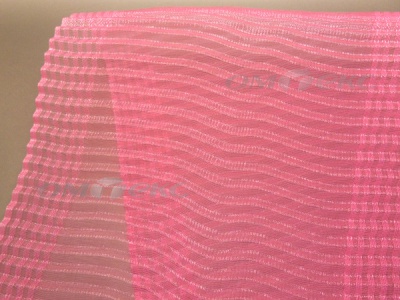 Лента капроновая "Гофре", шир. 110 мм/уп. 50 м, цвет розовый - купить в Балаково. Цена: 35.60 руб.