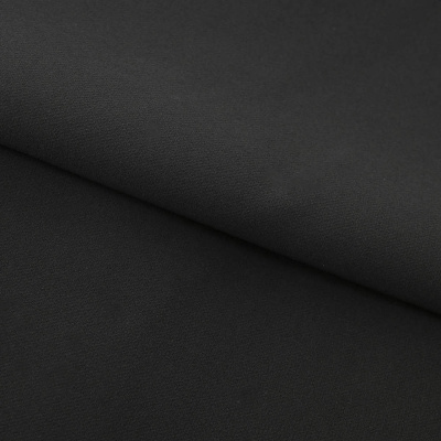Костюмная ткань "Элис", 200 гр/м2, шир.150см, цвет чёрный - купить в Балаково. Цена 306.20 руб.