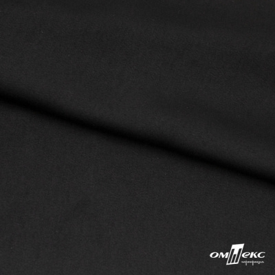 Ткань плательная Габриэль 100% полиэстер,140 (+/-10) гр/м2, шир. 150 см, цв. черный BLACK - купить в Балаково. Цена 248.37 руб.