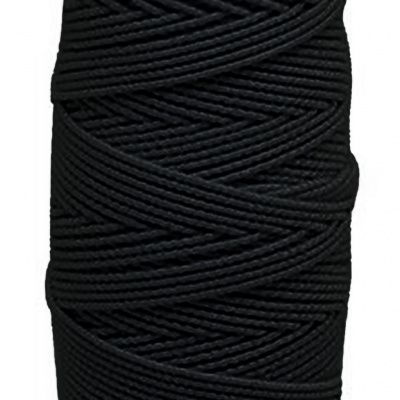 Нитка - резинка Спандекс 25 м (уп-10шт)-чёрные - купить в Балаково. Цена: 36.02 руб.