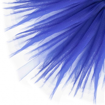 Фатин матовый 16-101, 12 гр/м2, шир.300см, цвет т.синий - купить в Балаково. Цена 100.92 руб.