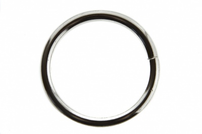 Кольцо металлическое d-38 мм, цв.-никель - купить в Балаково. Цена: 4.89 руб.