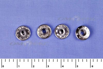 Кнопки металл Ф-12,5 (1440 +/-20 шт) "альфа" никель с рисунком - купить в Балаково. Цена: 2 853.69 руб.