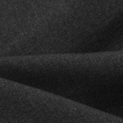 Ткань костюмная 22476 2002, 181 гр/м2, шир.150см, цвет чёрный - купить в Балаково. Цена 350.98 руб.