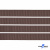 Репсовая лента 005, шир. 6 мм/уп. 50+/-1 м, цвет коричневый - купить в Балаково. Цена: 88.45 руб.