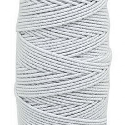 Нитка - резинка Спандекс 25 м (уп-10шт)-белые - купить в Балаково. Цена: 35.65 руб.
