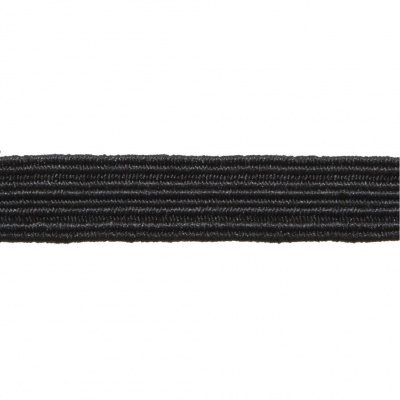 Резинка продежка С-52, шир. 7 мм (в нам. 100 м), чёрная  - купить в Балаково. Цена: 637.57 руб.