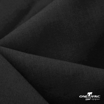Ткань костюмная Зара, 92%P 8%S, BLACK, 200 г/м2, шир.150 см - купить в Балаково. Цена 325.28 руб.