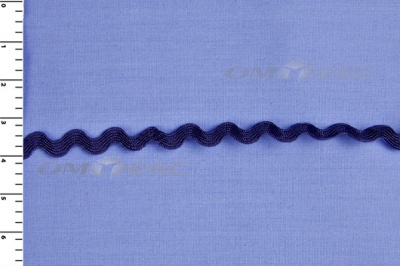Тесьма плетеная "Вьюнчик"/т.синий - купить в Балаково. Цена: 48.03 руб.