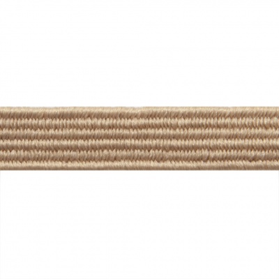 Резиновые нити с текстильным покрытием, шир. 6 мм ( упак.30 м/уп), цв.- 97-бежевый - купить в Балаково. Цена: 152.05 руб.