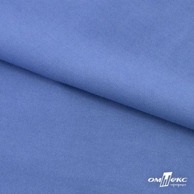 Трикотажное полотно Джерси Понте-де-Рома, 95% / 5%, 150 см, 290гм2, цв. серо-голубой, м - купить в Балаково. Цена 297 руб.