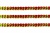 Пайетки "ОмТекс" на нитях, CREAM, 6 мм С / упак.73+/-1м, цв. 96 - красный - купить в Балаково. Цена: 484.77 руб.
