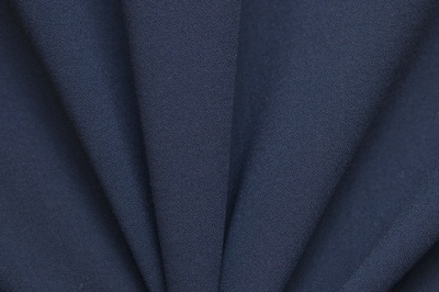 Костюмная ткань с вискозой "Бриджит", 210 гр/м2, шир.150см, цвет т.синий - купить в Балаково. Цена 570.73 руб.
