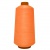Нитки текстурированные некручёные 457, намот. 15 000 м, цвет оранжевый - купить в Балаково. Цена: 204.10 руб.