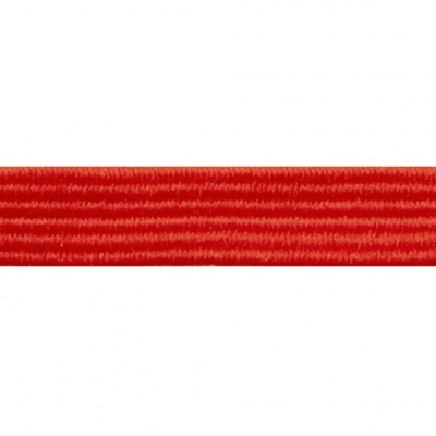 Резиновые нити с текстильным покрытием, шир. 6 мм ( упак.30 м/уп), цв.- 86-красный - купить в Балаково. Цена: 155.22 руб.