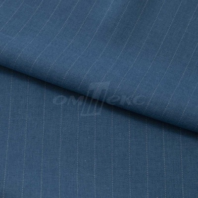 Костюмная ткань "Жаклин", 188 гр/м2, шир. 150 см, цвет серо-голубой - купить в Балаково. Цена 426.49 руб.