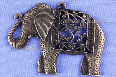 Декоративный элемент для творчества из металла "Слон"  - купить в Балаково. Цена: 26.93 руб.