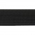 Резинка 25 мм Тканая, 13,75 гр/п.м, (бобина 25 +/-0,5 м) - черная  - купить в Балаково. Цена: 11.67 руб.