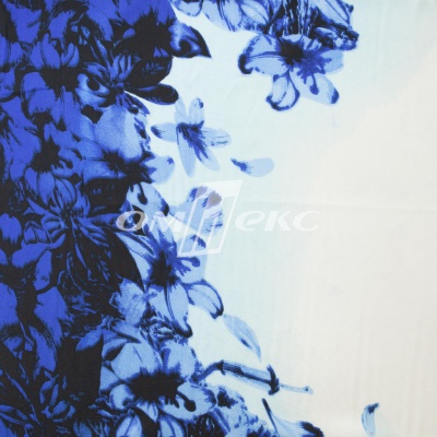 Плательная ткань "Фламенко" 19.1, 80 гр/м2, шир.150 см, принт растительный - купить в Балаково. Цена 241.49 руб.