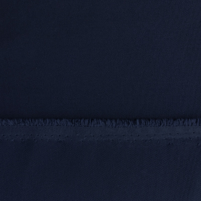 Костюмная ткань "Элис", 220 гр/м2, шир.150 см, цвет т.синий - купить в Балаково. Цена 308 руб.