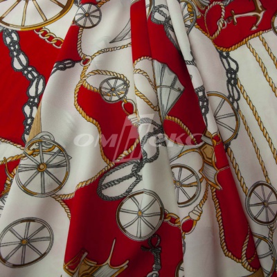 Плательная ткань "Фламенко" 13.1, 80 гр/м2, шир.150 см, принт этнический - купить в Балаково. Цена 241.49 руб.