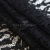 Кружевное полотно #2307, 145 гр/м2, шир.150см, цвет чёрный - купить в Балаково. Цена 449.07 руб.
